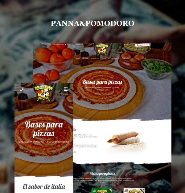 Panna Pomodoro - Base para pizzas congeladas